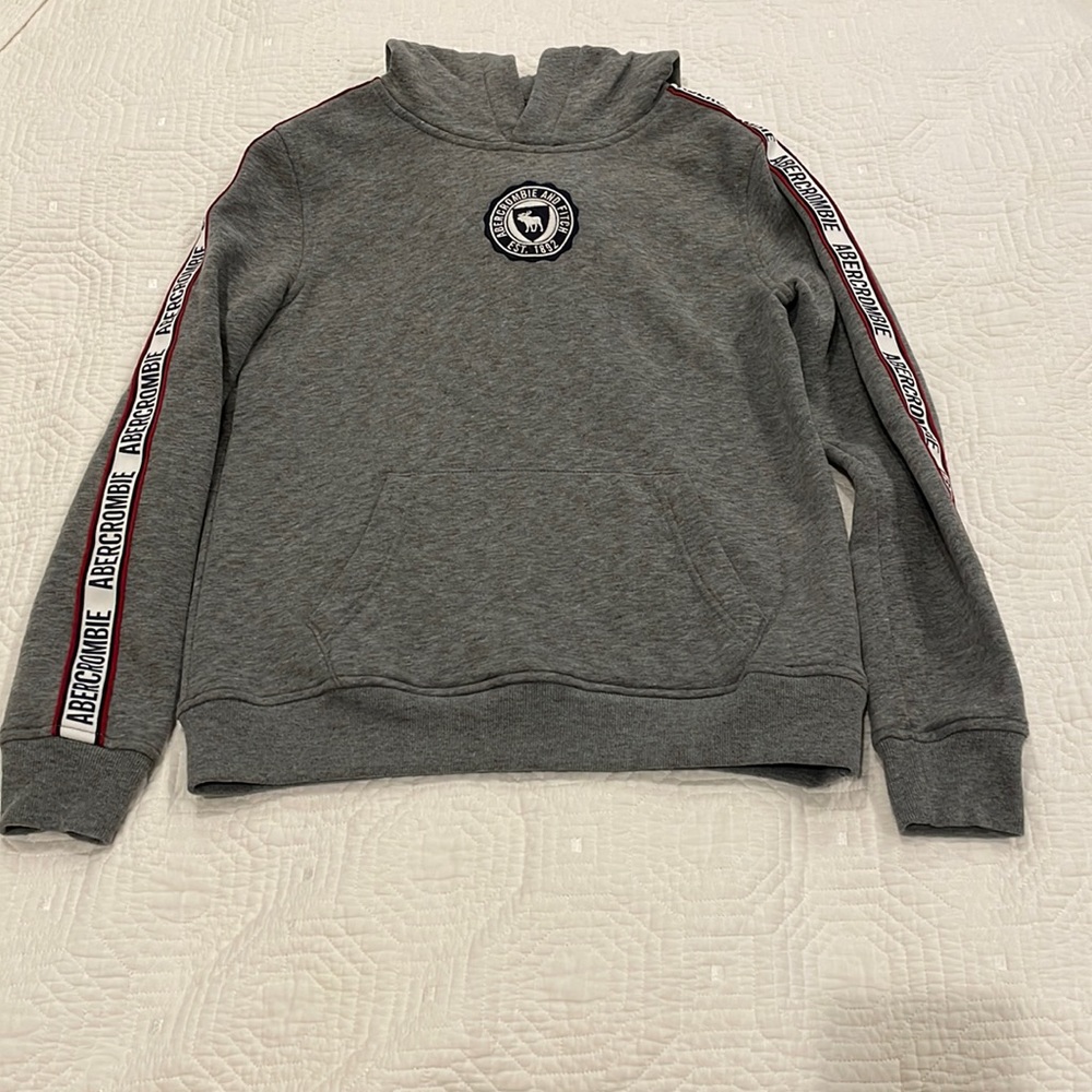 ABERCROMBIE Boys grey hoodie